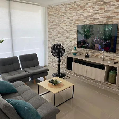 Se Renta Hermoso Apto Por Meses Estrenar En La Zona Norte A Poco Mts De La Playa Y A 5 Minutos Del Aeropuerto Y Centro Historico Cartagena