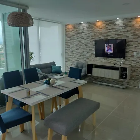Apartamento Se Renta Hermoso Apto Por Meses Estrenar En La Zona Norte A Poco Mts De La Playa Y A 5 Minutos Del Aeropuerto Y Centro Historico Cartagena