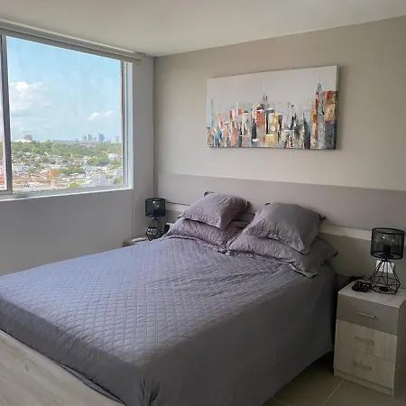 Se Renta Hermoso Apto Por Meses Estrenar En La Zona Norte A Poco Mts De La Playa Y A 5 Minutos Del Aeropuerto Y Centro Historico * Cartagena